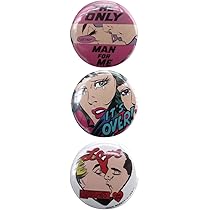 Amazon | マーベルコミック 缶バッチ セット 約直径4.4cm